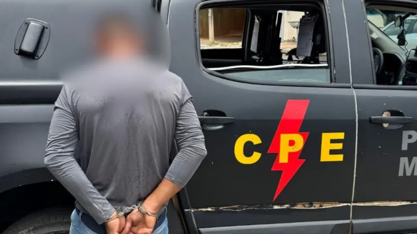 CPE recaptura foragido por roubo em Goianésia