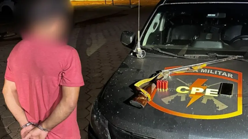 Foragido da Justiça é recapturado em ação conjunta da CPE Goianésia e Forças Policiais Foragido da Justiça é recapturado em ação conjunta da CPE Goianésia e Forças Policiais