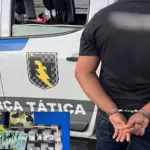 Força Tática prende homem por tráfico de drogas no Bairro Nova Fiíca
