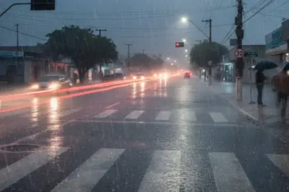 INMET emite alerta de chuvas intensas para região de Goianésia nesta quarta