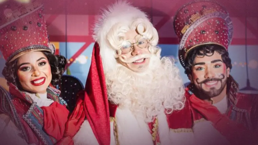 Natal Luz Goianésia: Papai Noel chega nesta segunda-feira na Praça Laurentino Martins