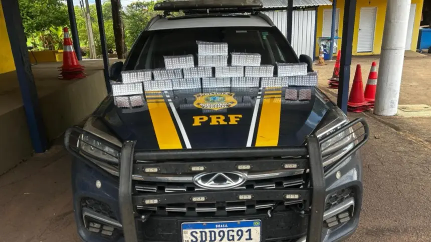 PRF apreende cerca 13 mil comprimidos de anfetaminas na BR-153