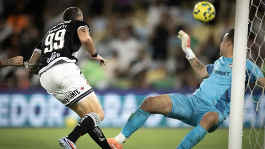 Rayan e Vegetti decidem e Vasco sai em vantagem na Copa do Brasil