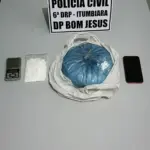 PCGO prende homem por tráfico de drogas em Bom Jesus de Goiás