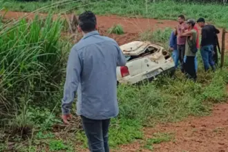 Bombeiro de Goianésia que estava de folga realiza resgate em grave acidente na GO-480