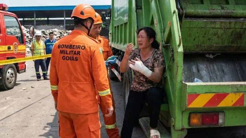 Bombeiros de Goianésia são acionados após mulher ter parte de dedos amputados durante acidente de trabalho