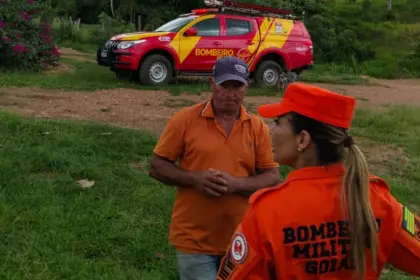 Corpo de Bombeiros inicia buscas por homem desaparecido em fazenda de Vila Propício