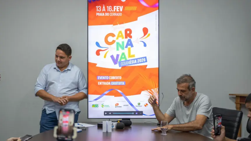 Carnaval de Goianésia integra o “Folia Goiás 2026” e promete movimentar turismo e economia local