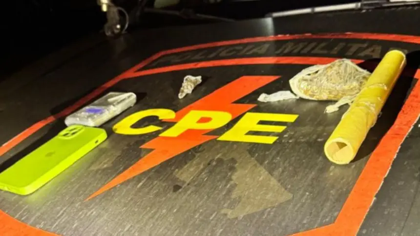 CPE prende suspeito por tráfico de drogas e apreende skunk em Goianésia CPE prende suspeito por tráfico de drogas e apreende skunk em Goianésia