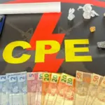 CPE prende suspeito por tráfico de drogas no Bairro Nova Aurora, em Goianésia