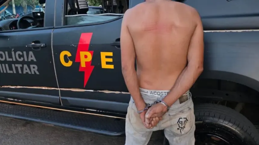 CPE Goianésia recaptura foragido da Justiça condenado por estupro de vulnerável