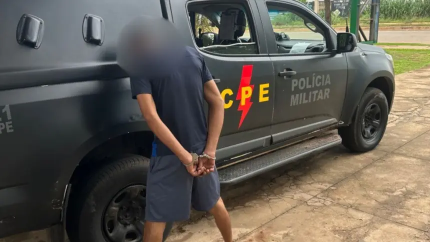 CPE recaptura foragido da Justiça por roubo em Goianésia