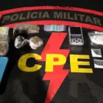 CPE Goianésia prende suspeito por tráfico de drogas na modalidade delivery