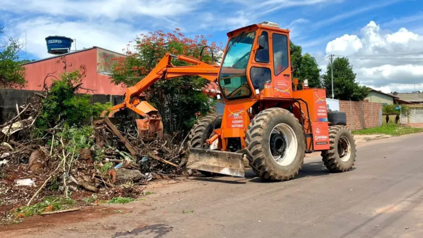 Cronograma de recolhimento de entulhos e galhadas de janeiro já começou em Goianésia Cronograma de recolhimento de entulhos e galhadas de janeiro já começou em Goianésia