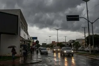 INMET emite alerta de chuvas intensas para Goianésia e região para as próximas horas