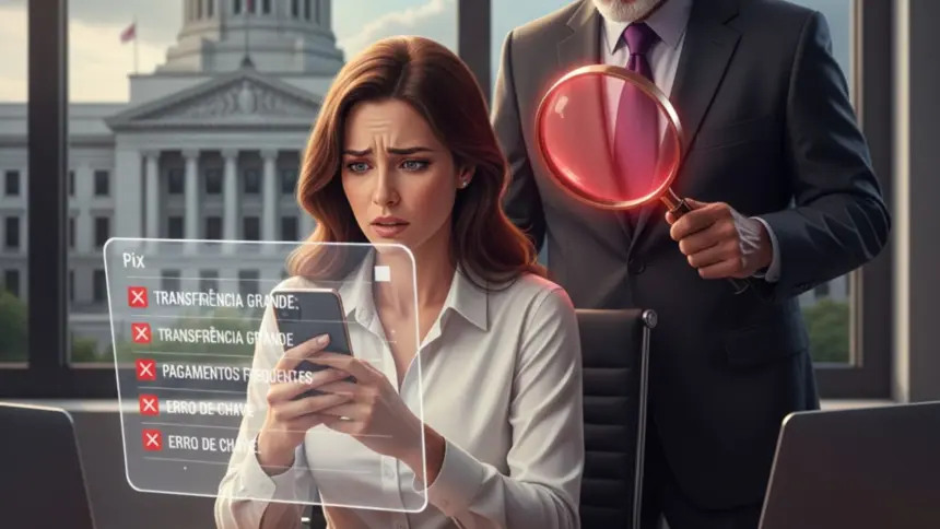 Erros comuns ao usar o Pix que podem te levar à Receita Federal