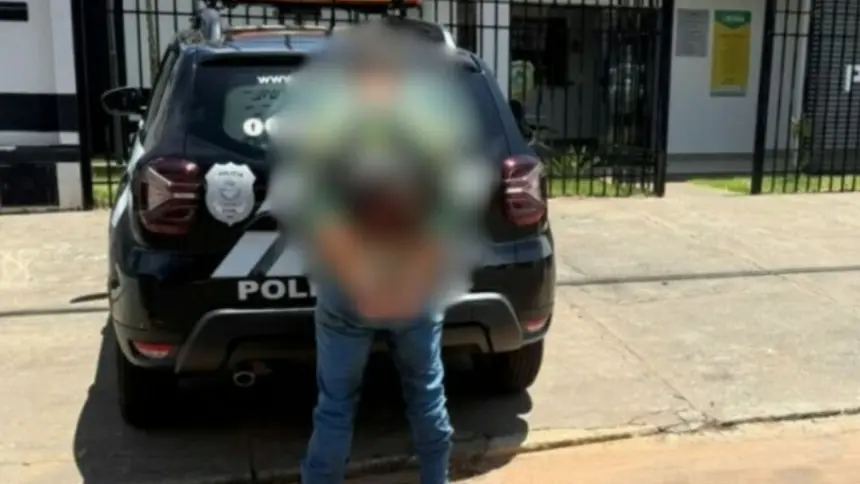 Polícia prende homem em flagrante por ser suspeito de estuprar enteada