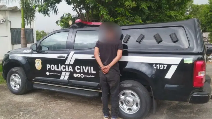 PC de Barro Alto prende em Goianésia suspeito de tentar matar amigo arremessando-o de ponte