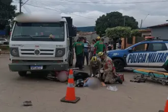 Urgente: Grave acidente deixa motociclista ferida no oeste de Goianésia