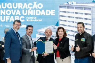 Lula inaugura nova unidade da UFABC em Santo André