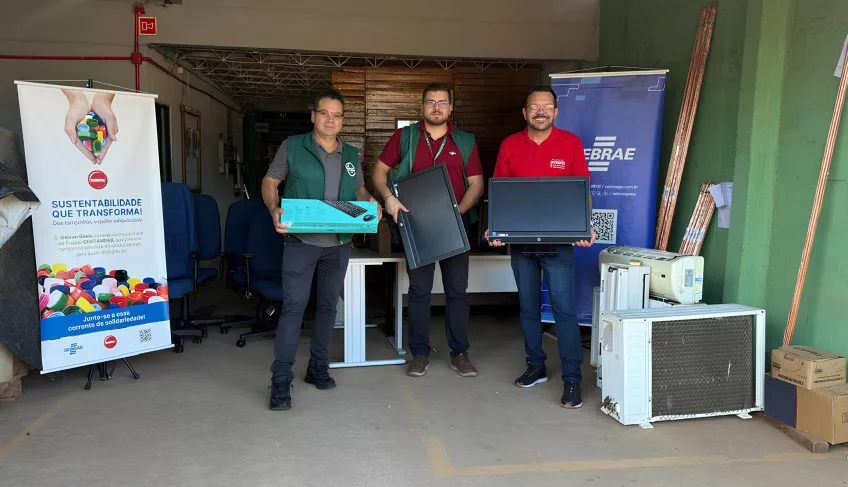Sebrae Goiás doa computadores e colabora com inclusão digital de jovens | ASN Goiás