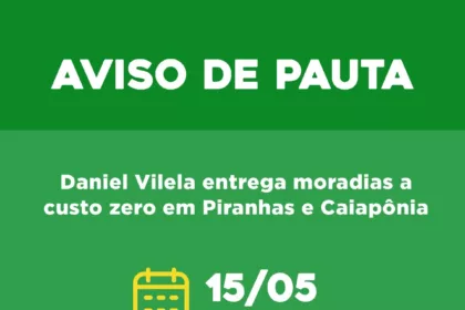 Daniel Vilela entrega moradias a custo zero em Piranhas e Caiapônia