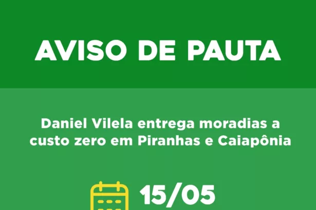 Daniel Vilela entrega moradias a custo zero em Piranhas e Caiapônia
