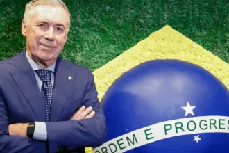 CBF anuncia ampliação de contrato com técnico Carlo Ancelotti